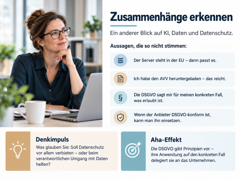 KI ins Unternehmen bringen Sylvie Rumler Know how Nugget Bild261203