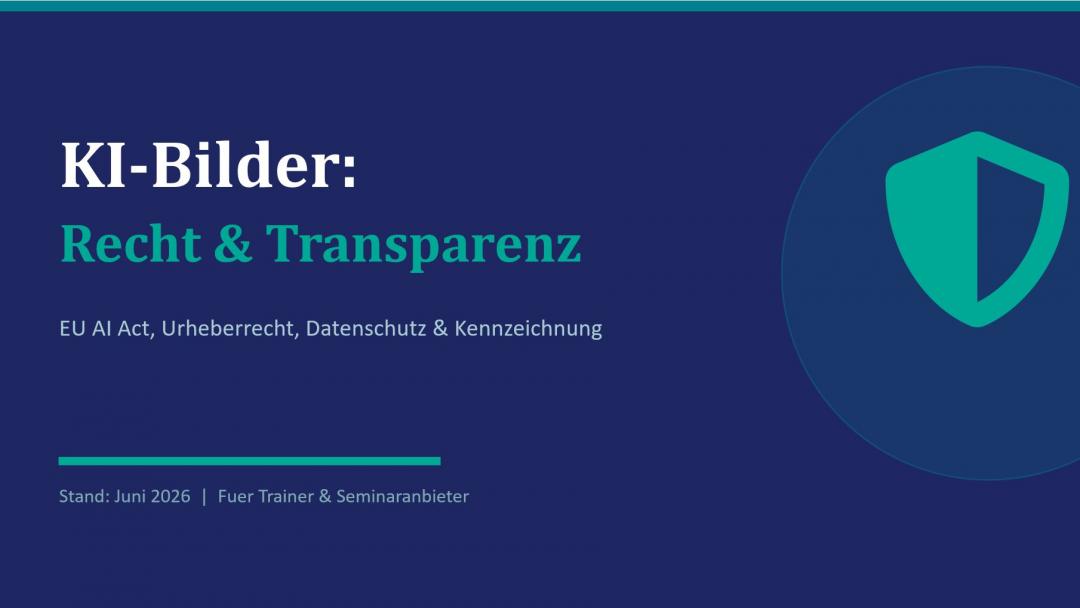 4 KI Bilder Recht Transparenz