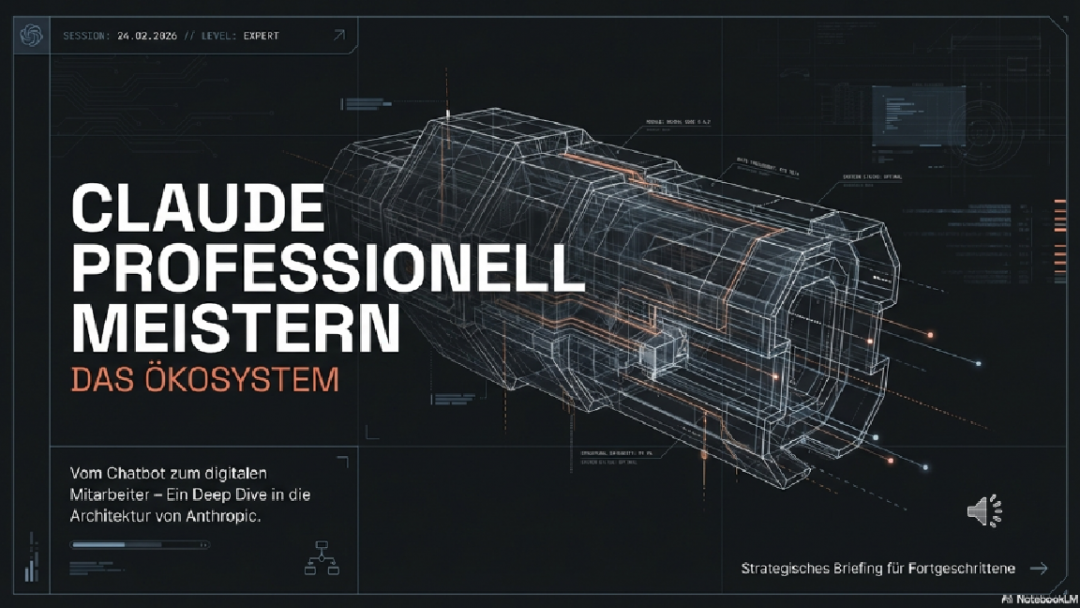 1 Einstieg Zusammenfassung Mastering the Claude Ecosystem mit Tonspur