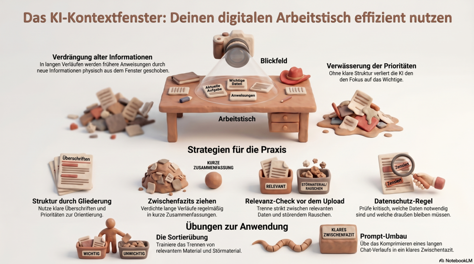 Zusammenfassung KI Kontextfenster