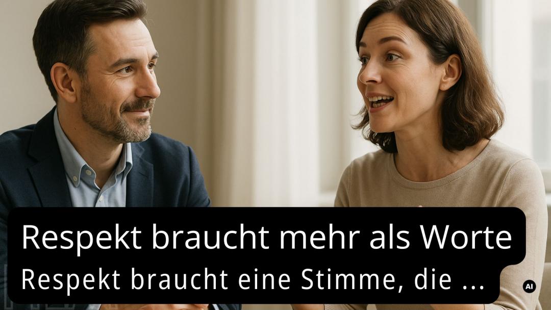24.11.2026 | Respekt braucht mehr als Worte– Respekt braucht eine Stimme, die stimmig ist | Sabine Gutzeit